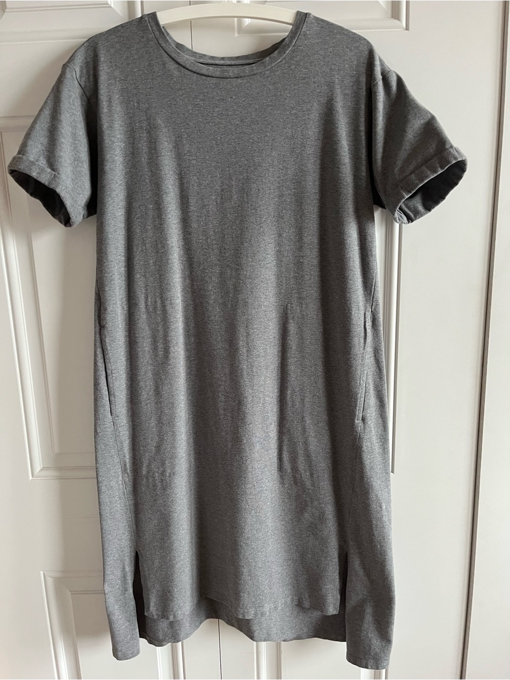 Eileen Fisher organic cotton midi dress, size xs